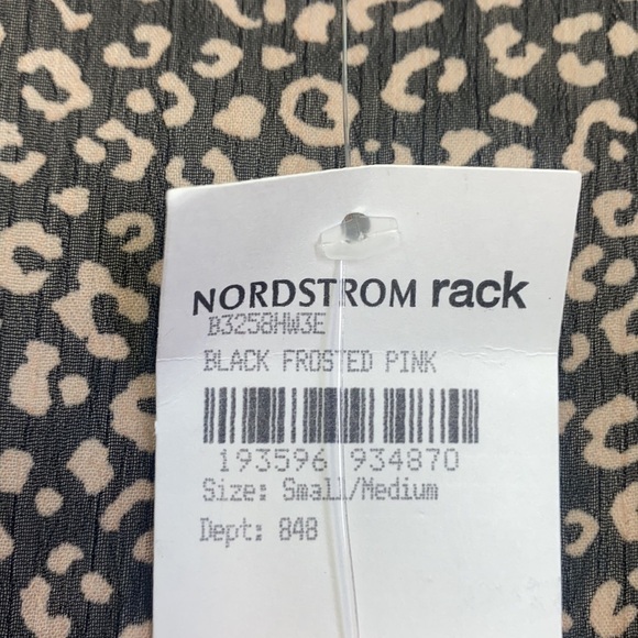 Democracy - NWT Quarter Length Pink & Black Double Ruffle Cardigan Size S/M - Picture 9 of 12